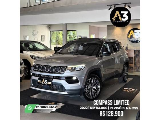 JEEP COMPASS 1.3 T270 TURBO FLEX LIMITED AT6